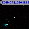 COSMOS J100041.87+014304.9