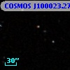 COSMOS J100023.27+014243.9