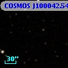 COSMOS J100042.54+014117.9