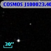 COSMOS J100023.40+014059.4