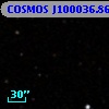 COSMOS J100036.86+014052.8