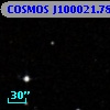 COSMOS J100021.78+014045.9