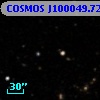 COSMOS J100049.72+014037.2