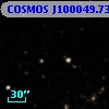 COSMOS J100049.73+014040.0