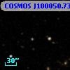 COSMOS J100050.73+014040.0