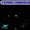 COSMOS J100048.66+014034.0