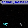 COSMOS J100035.82+014029.8