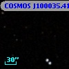 COSMOS J100035.41+014033.0