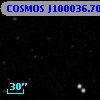 COSMOS J100036.70+014031.4