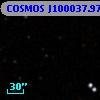 COSMOS J100037.97+014029.1