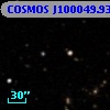COSMOS J100049.93+014027.1