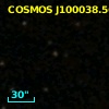COSMOS J100038.56+014016.2