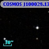 COSMOS J100028.13+014018.4