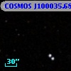 COSMOS J100035.68+014017.2