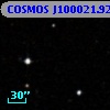 COSMOS J100021.92+014015.9