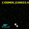 COSMOS J100033.44+014005.4