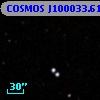 COSMOS J100033.61+014002.9