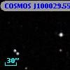 COSMOS J100029.55+014006.0