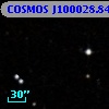 COSMOS J100028.84+014002.5