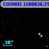 COSMOS J100036.79+014001.3