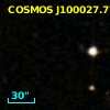 COSMOS J100027.77+014000.9
