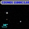 COSMOS J100021.88+013957.2