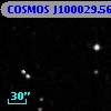 COSMOS J100029.56+013953.0