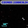 COSMOS J100036.94+013954.7