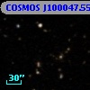COSMOS J100047.55+013952.1