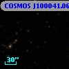COSMOS J100041.06+013959.1