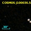 COSMOS J100036.58+013941.6