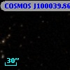 COSMOS J100039.86+013945.1