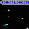 COSMOS J100022.61+013940.2