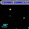 COSMOS J100023.24+013935.9