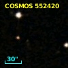COSMOS J100023.20+013931.5