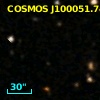 COSMOS J100051.74+013930.7