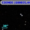 COSMOS J100035.44+013922.3