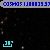 COSMOS J100039.97+013918.8