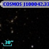 COSMOS J100042.33+013916.2