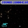 COSMOS J100042.89+013914.0