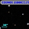 COSMOS J100022.77+013911.7
