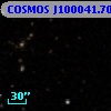 COSMOS J100041.70+013910.6