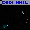 COSMOS J100036.14+013908.8