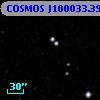 COSMOS J100033.39+013907.1