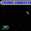 COSMOS J100037.70+013906.6