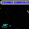 COSMOS J100038.59+013905.3