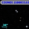 COSMOS J100033.81+013902.6