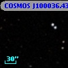 COSMOS J100036.43+013901.9