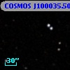 COSMOS J100035.50+013901.3