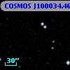 COSMOS J100034.46+013858.3